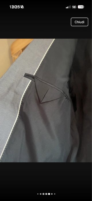 Giacca uomo elegante blu