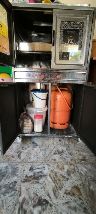 Horno de gas butano