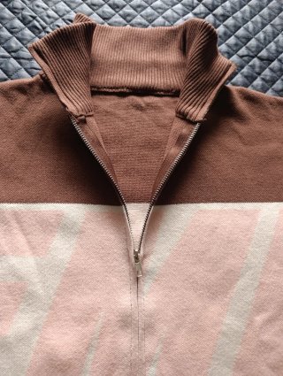 Chaqueta cremallera rayas XL/XXL