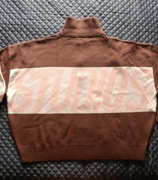Chaqueta cremallera rayas XL/XXL