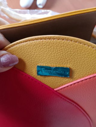 Borsa Camomilla donna rosa e rossa