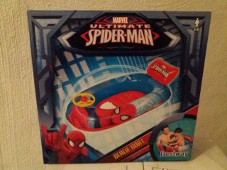 Barca hinchable Spiderman Bestway 3-6 años