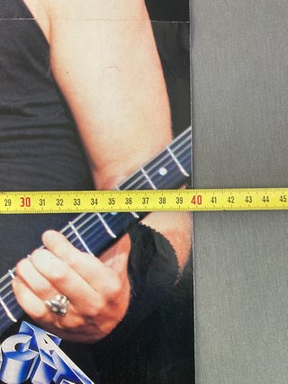 Poster METALLICA James Hetfield y SKID ROW 57x40cm