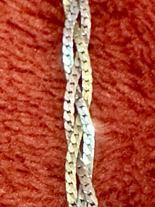 Bracciale Argento 925 Y2K Rosa Giallo Bianco