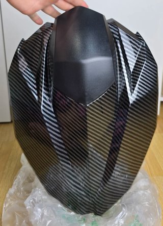 Carenado Asiento Pasajero Kawasaki Carbono