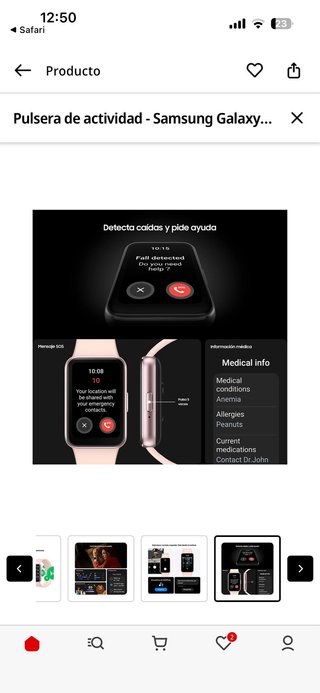 Samsung Galaxy Fit 3 Negro