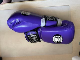 Guantes Boxeo Cleto Reyes Morado 14oz