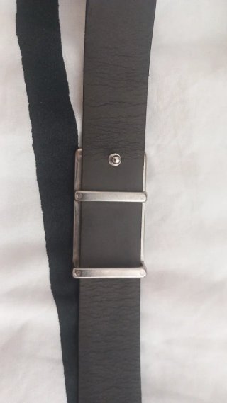 Cinturón Hugo Boss Original Negro 105cm Piel