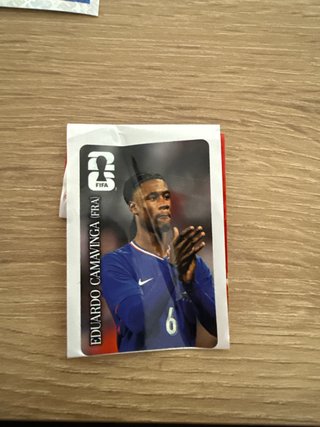 Cromo Panini Mundial Coca Cola Camavinga