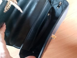 Borsa Giandino donna nero, marrone, rosa