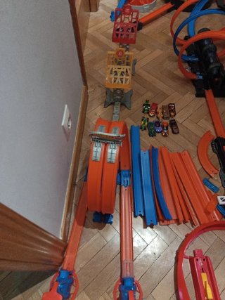 Lote Pista Coches Hot Wheels