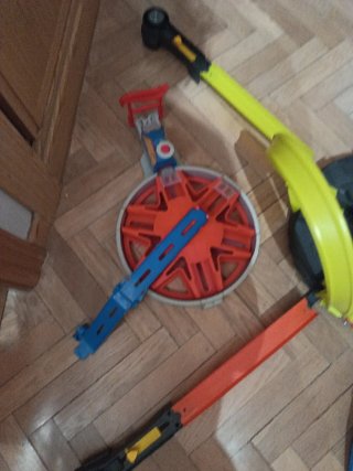Lote Pista Coches Hot Wheels
