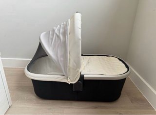 Capazo Uppababy Cruz/Vista Negro/Crema