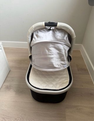 Capazo Uppababy Cruz/Vista Negro/Crema