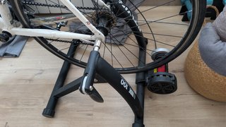 Bicicleta de carretera B'TWIN blanca