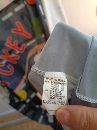 Vestido efecto peto Mickey y Minnie Talla Única