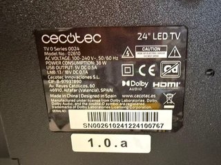 Cecotec Televisor TV  Series 0024