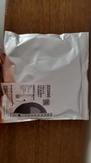 Tira LED Blanca 5m 6000K