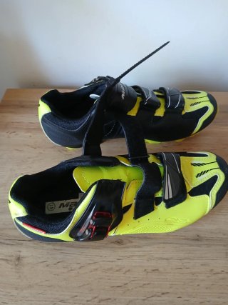 Sapatos Ciclismo Massi Amarelo e Preto