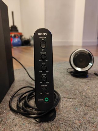 Altavoces Sony 5.1 Negro/Plata
