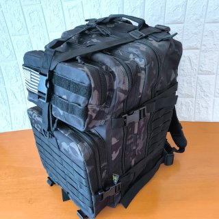 Mochila Táctica Negra Militar