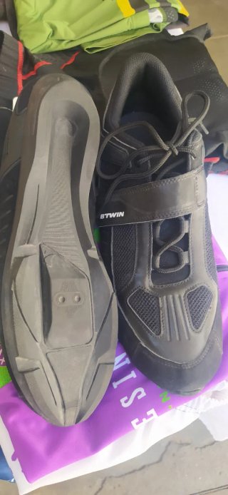Zapatillas Ciclismo Btwin Talla 46/47