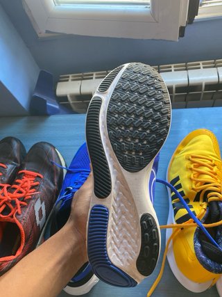 3 Pares Zapatos Nike Azul y Amarillo