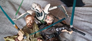 Star Wars Unleashed Obi Wan, Anakin, Grievous