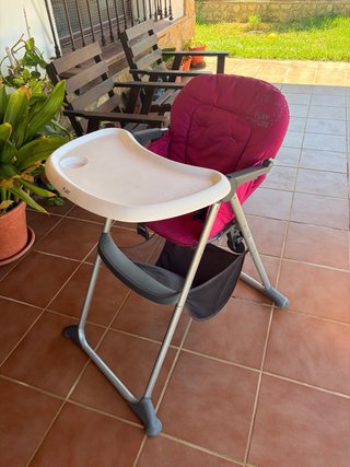 Trona infantil plegable