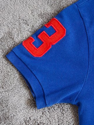 Polo Ralph Lauren Big Pony Blu XS Custom Fit