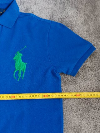 Polo Ralph Lauren Big Pony Blu XS Custom Fit
