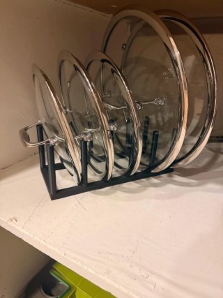 Soporte para tapas de ollas