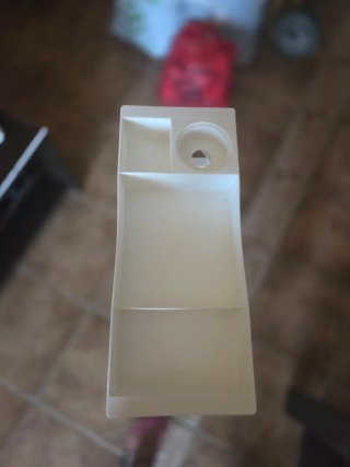 Organizador de plástico blanco 4 niveles
