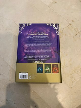 Los cuatro libros de la saga los Dioses del Norte.