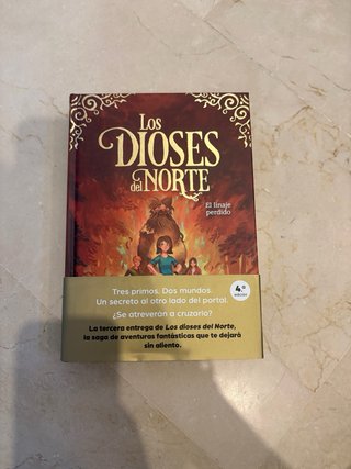 Los cuatro libros de la saga los Dioses del Norte.