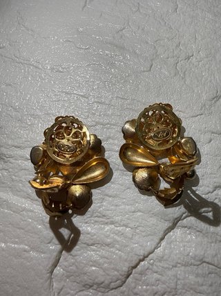 Pendientes Vintage Dorados Multicolor