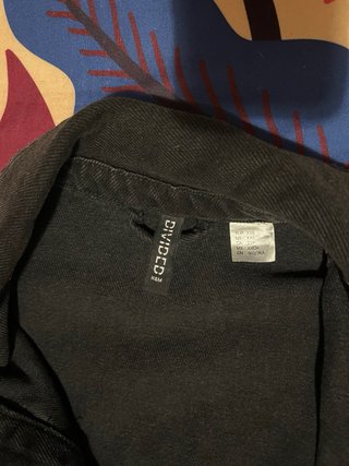 Cazadora vaquera H&M negra