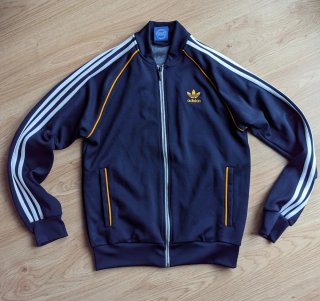 Chaqueta de chándal Adidas Originals azul marino