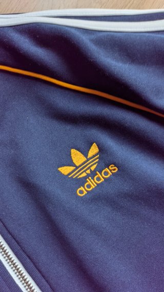 Chaqueta de chándal Adidas Originals azul marino