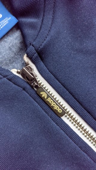 Chaqueta de chándal Adidas Originals azul marino