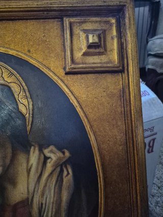 Cuadro Virgen María y Niño Jesús
