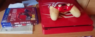 PS4 Ed. Spiderman + Mando + 2 Juegos