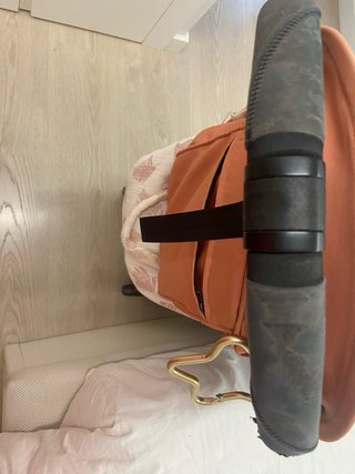 Silla de bebé YOYO rosa+saco YOYO a juego