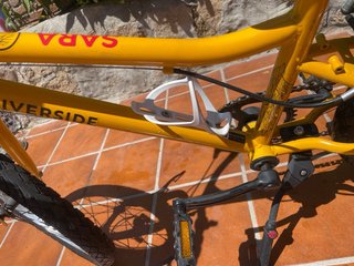 Bicicleta infantil amarilla Riverside marchas