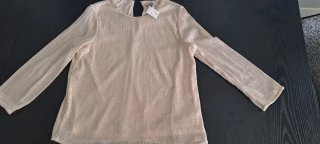 Camiseta lentejuelas doradas nueva