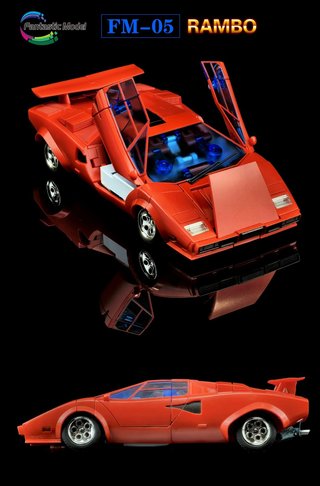Fantastic Model FM-05 Rambo aka Sideswipe FansToys