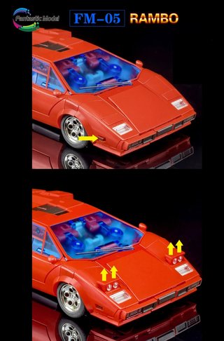 Fantastic Model FM-05 Rambo aka Sideswipe FansToys