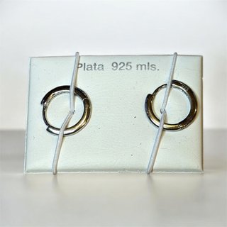 Pendientes Aro Plata 925