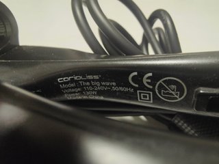 Piastra Triferro Professionale Corioliss Nera