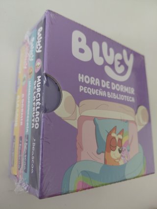 Bluey Pequeña Biblioteca 4 Libros Precintado